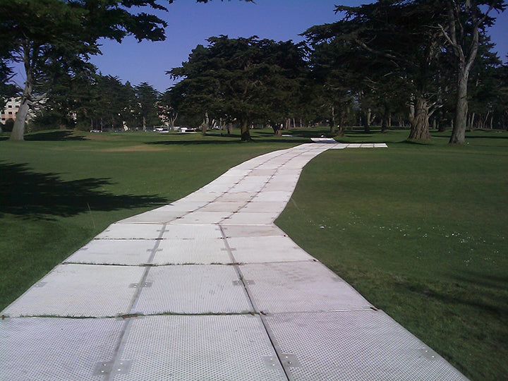 Temporary Walkway Over Mud -  4' x 8' - Beige