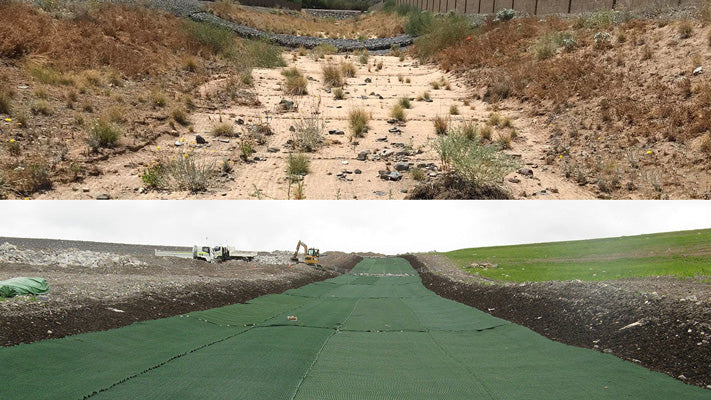 Pyramat 75 for Steep Slope Erosion Control | HPTRM Guide