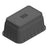 Water Meter Pit Box - 17 in. X 30 in. Rectangular Meter Box and Drop-in Cover, 18 in. Height, Black Box, Black Water Meter Cover with Cast Iron Reader, Includes Bolt - 126BCDMCIFB