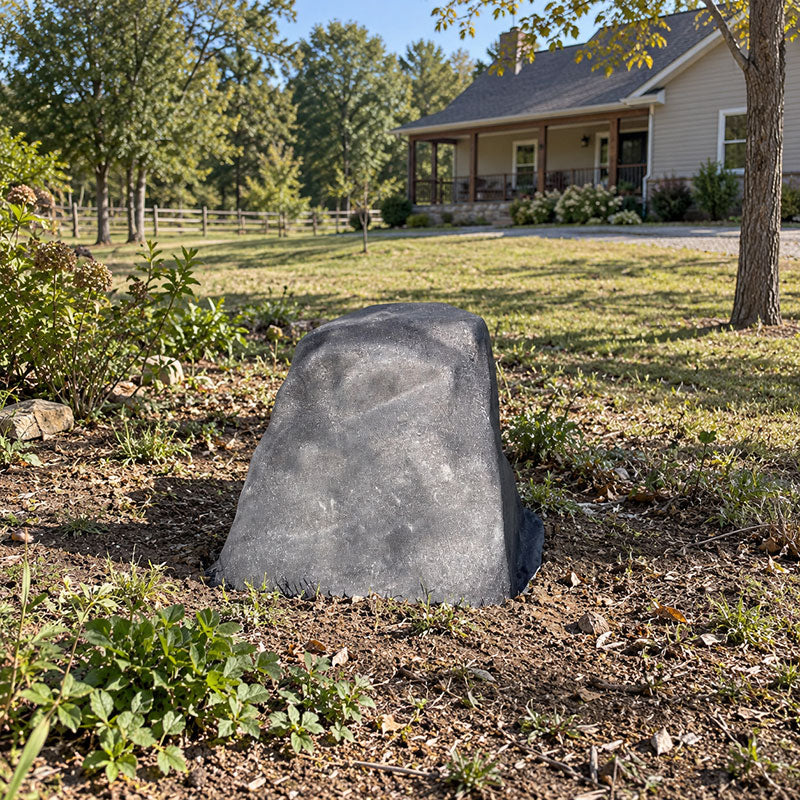 Piedmont Decorative Rock Well Cover - 16″ L × 16″ W × 25″ H