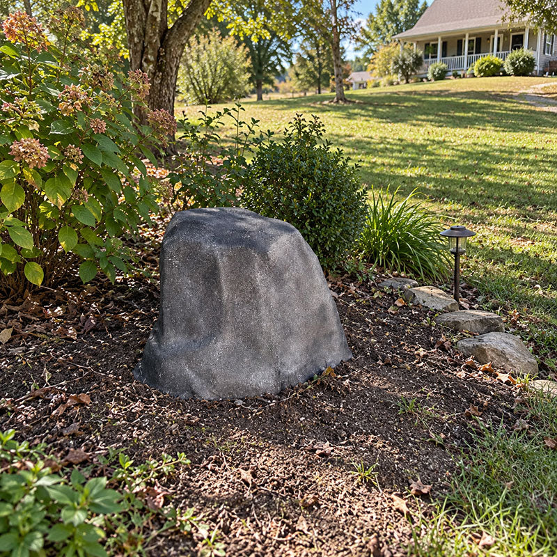 Piedmont Decorative Rock Well Cover - 16″ L × 16″ W × 25″ H