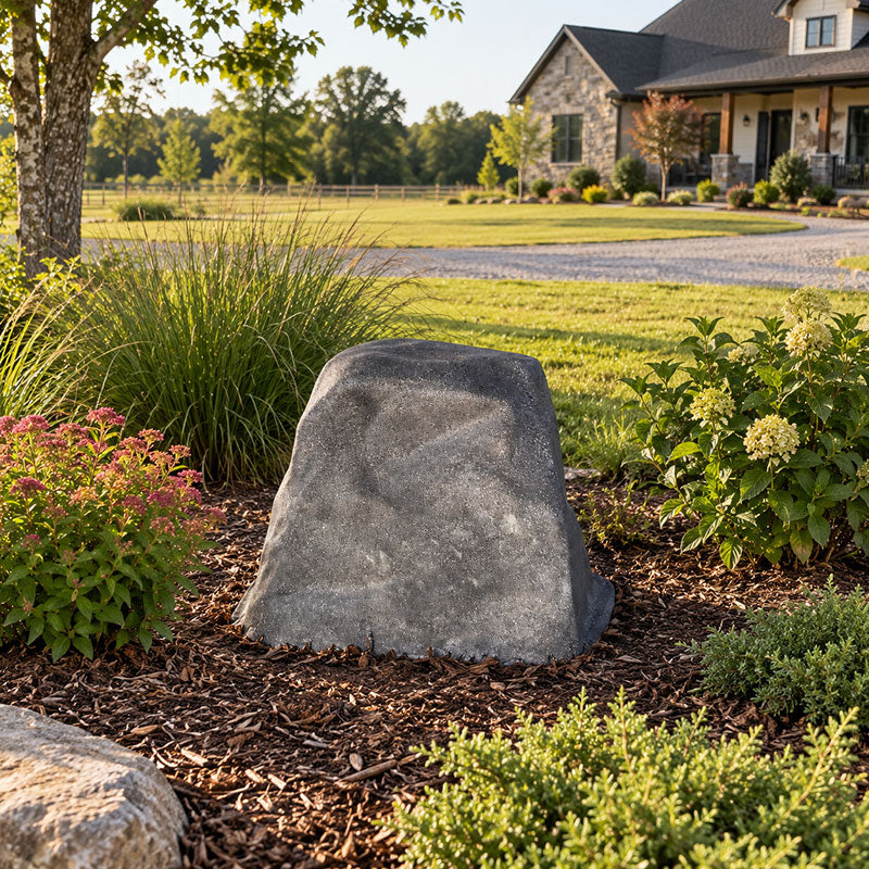 Piedmont Decorative Rock Well Cover - 16″ L × 16″ W × 25″ H