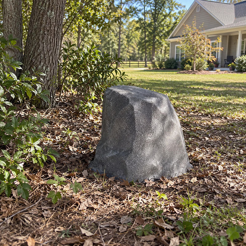 Piedmont Decorative Rock Well Cover - 16″ L × 16″ W × 25″ H