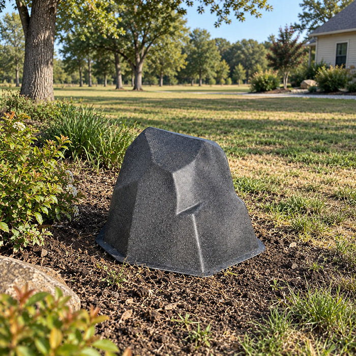 Piedmont Decorative Rock Well Cover - 19″ L × 19″ W × 32″ H