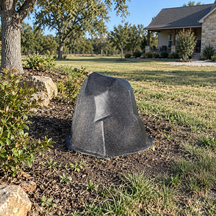 Piedmont Decorative Rock Well Cover - 19″ L × 19″ W × 32″ H