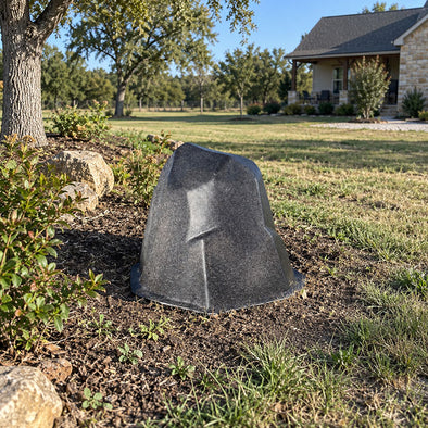 Piedmont Decorative Rock Well Cover - 19″ L × 19″ W × 32″ H