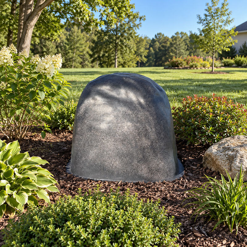 Piedmont Decorative Rock Well Cover - 38″ L × 37″ W × 37″ H