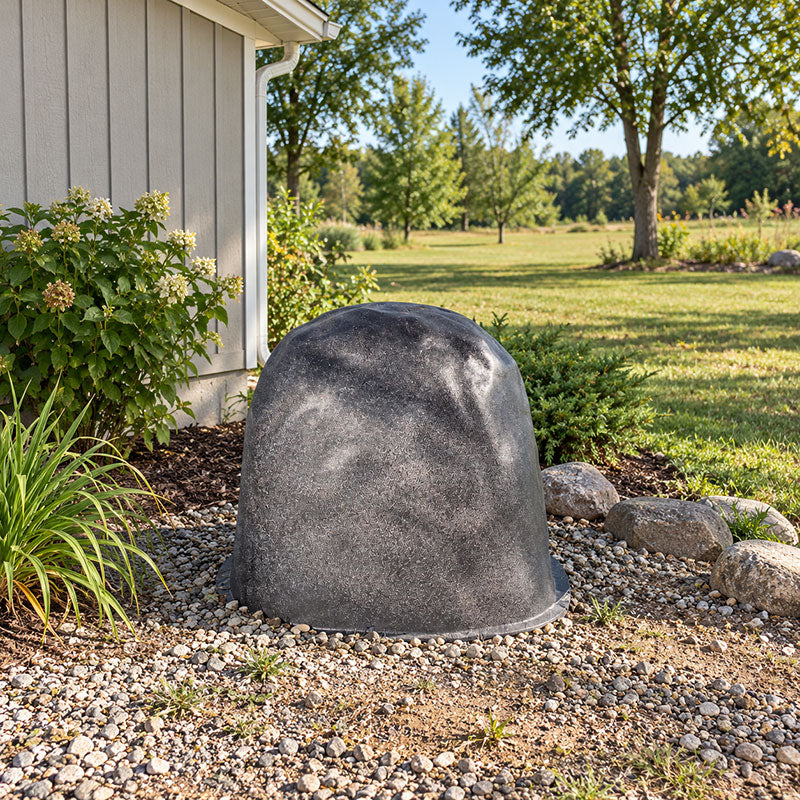 Piedmont Decorative Rock Well Cover - 38″ L × 37″ W × 37″ H