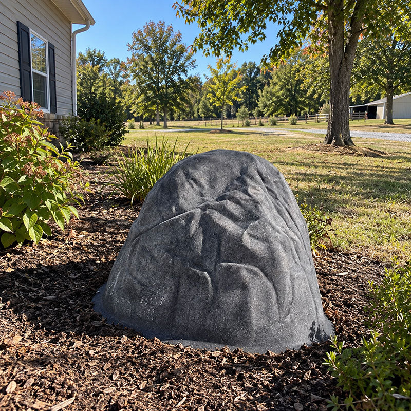 Piedmont Decorative Rock Well Cover - 57″ L × 66″ W × 41″ H