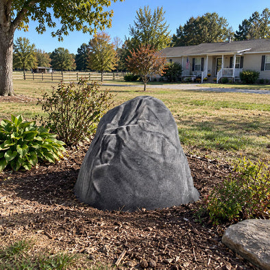 Piedmont Decorative Rock Well Cover - 57″ L × 66″ W × 41″ H