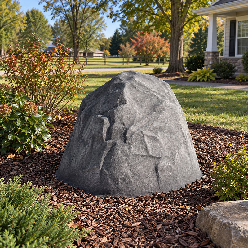 Piedmont Decorative Rock Well Cover - 57″ L × 66″ W × 41″ H