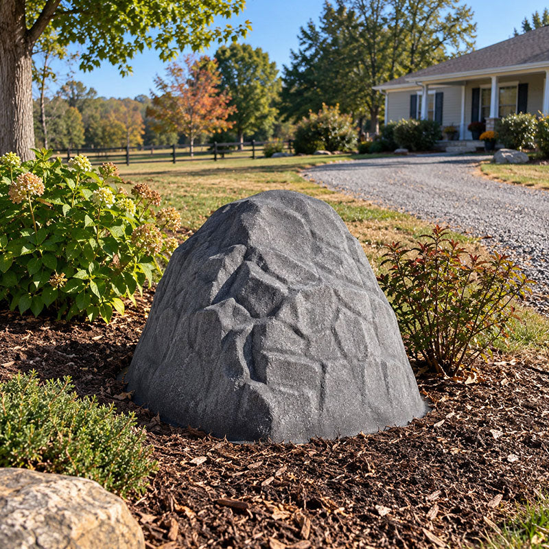 Piedmont Decorative Rock Well Cover - 57″ L × 66″ W × 41″ H