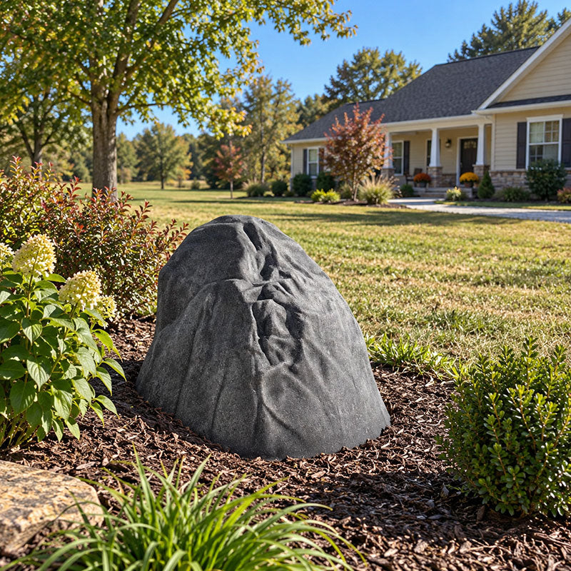 Piedmont Decorative Rock Well Cover - 57″ L × 66″ W × 41″ H