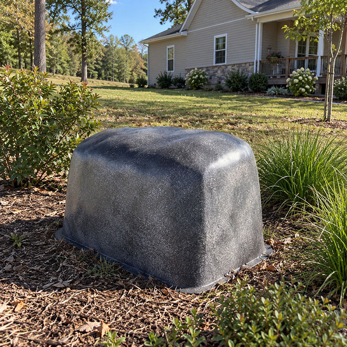 Piedmont Decorative Rock Well Cover - 69″ L × 39″ W × 40″ H