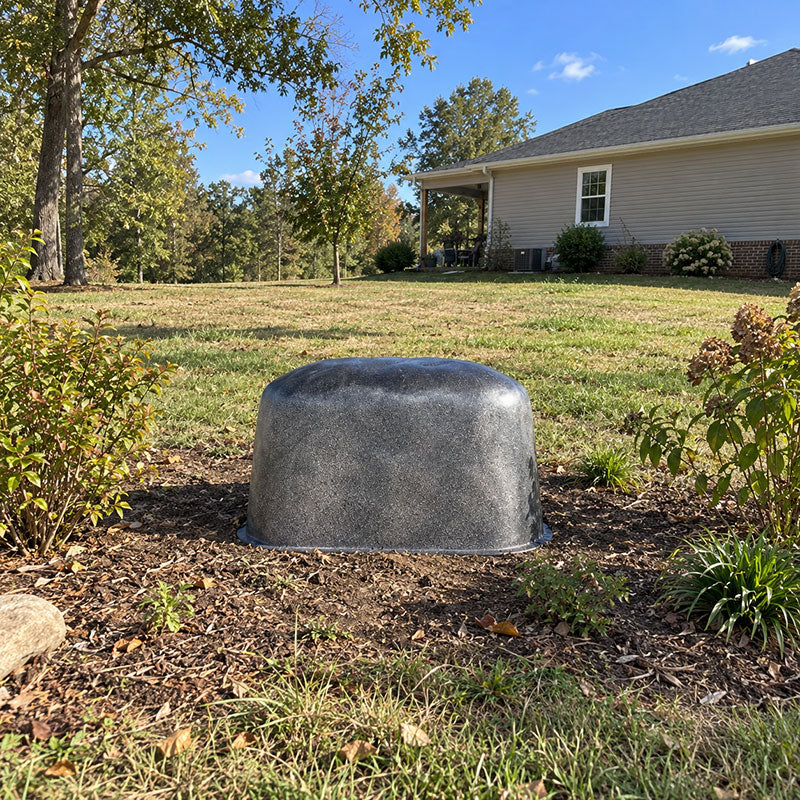 Piedmont Decorative Rock Well Cover - 69″ L × 39″ W × 40″ H