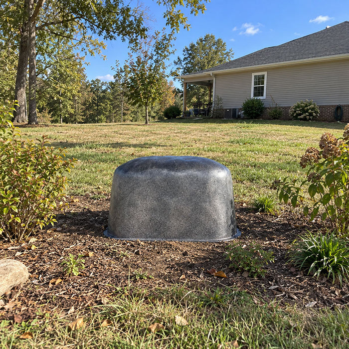 Piedmont Decorative Rock Well Cover - 69″ L × 39″ W × 40″ H