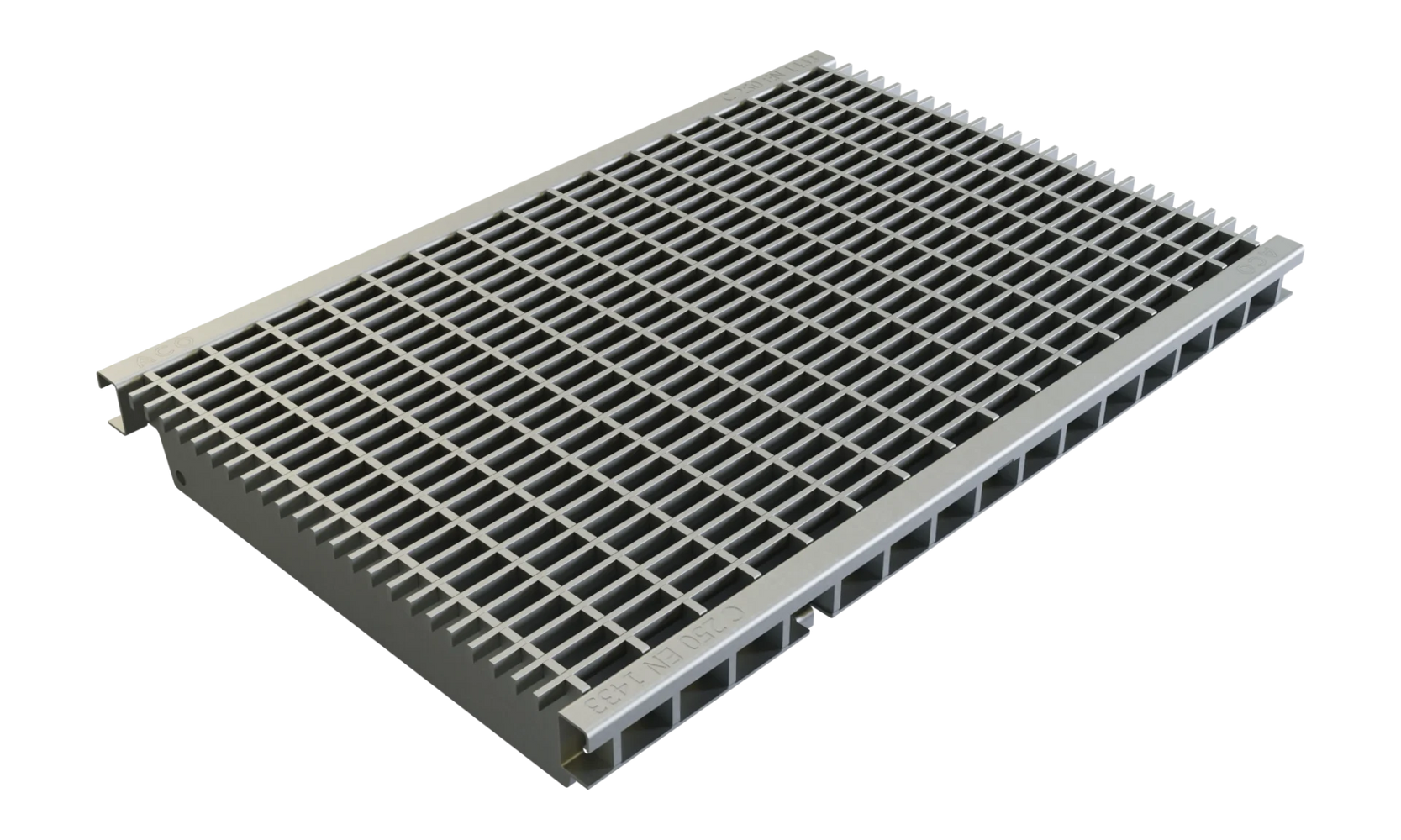 Type 805D Galvanized Mesh Channel Grate - 19.69”