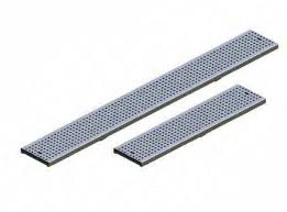 Type 413D Galvanized Perforated Channel Grate - 19.69”