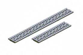 Type 455D Stainless Slotted Channel Grate - 39.37”
