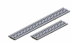 Type 457D Stainless Slotted Channel Grate - 19.69”