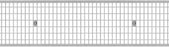 Type 631Q Stainless Mesh Channel Grate - 19.69” - QuickLok®