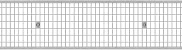 Type 631Q Stainless Mesh Channel Grate - 19.69” - QuickLok®