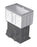 K1-621G Catch Basin - 19.69" (0.5 m) - For Galvanized Edge Trench Drains