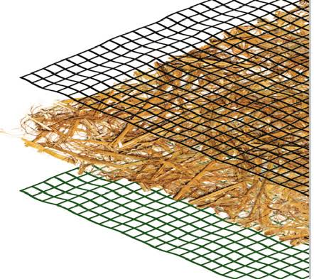 Western Green - Excel CS-3 - Double Net Straw/Coconut - 8' x 112.5'