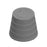 Water Meter Pit Box - 16 in. Round D2400 Meter Box and Locking Cover, 18 in. Height, Black Box, Black Water Meter Cover - D2400-18LOCSB