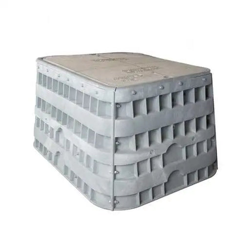 Assembly, PM242424, HDPE Box, Polymer Concrete Cover - BLANK - PM243624PCH00009 - PenCell