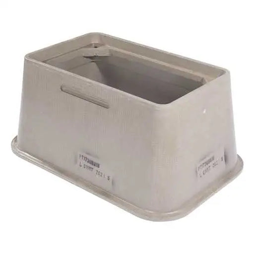 Box, polymer concrete, 17" x 30" x 18" - Mouseholes – PT1730BB18 – Quazite