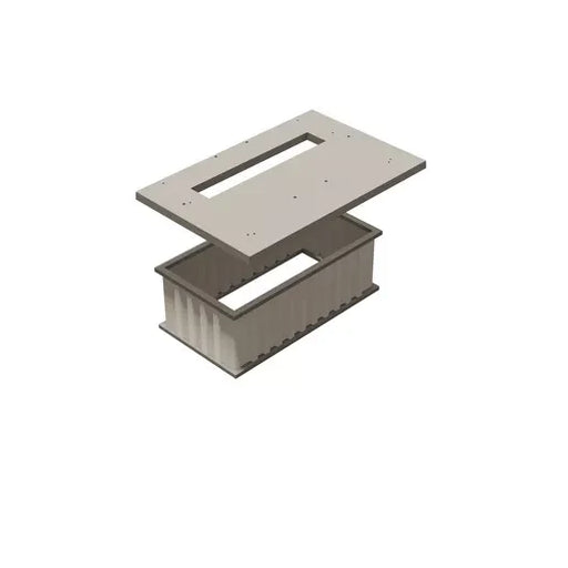 Pad Vault – Two Piece – 74" x 114" x 40" – with 48" x 78" x 36" Extension – PE7411041275605 – Hubbell