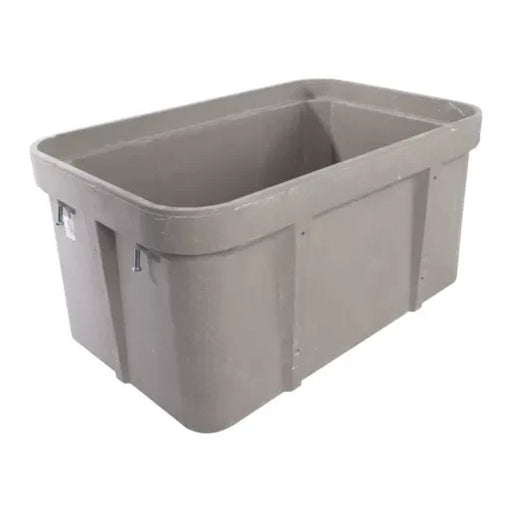 Box – Polymer Concrete – 48" x 72" x 48" – Solid Bottom – PG4872DA48 – Quazite