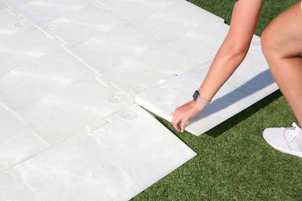 Stadium Turf Protection Mats - 6' x 3'