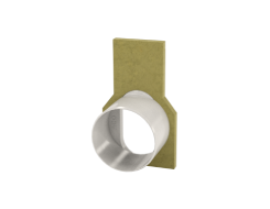 K1-404-6 6" Inlet End Cap - For Galvanized Edge Trench Drains