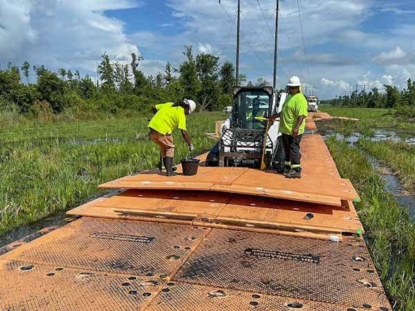 Temporary Road Mat - 7.5' L x 14' W