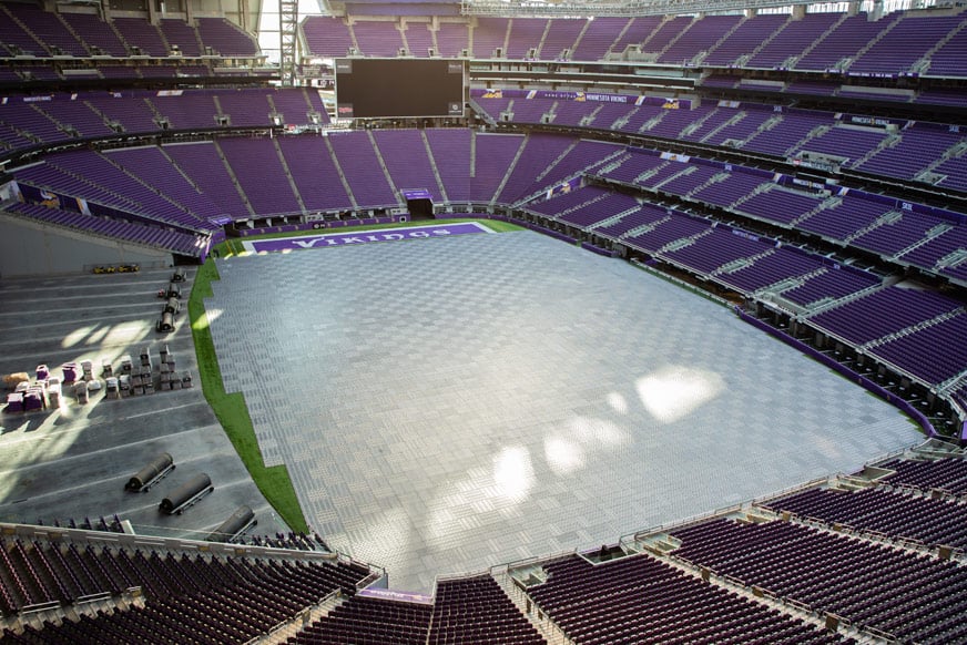 Stadium Turf Protection Mats - 6' x 3'