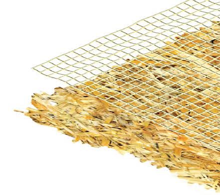 Western Green - Excel SR-1AN - Biodegradable Single Net Straw - 8' x 112.5'
