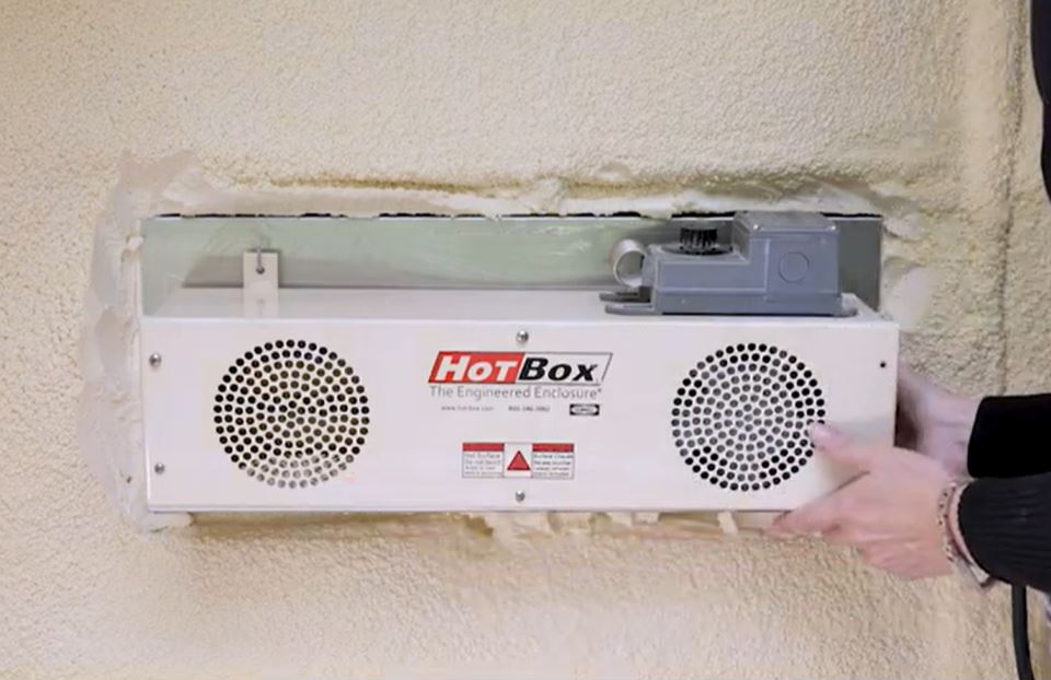 Wall Mounted Hubbell HotBox Heater