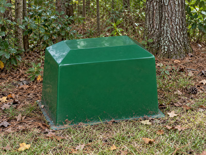 Piedmont Fiberglass Well Cover - 33″ L × 22″ W × 24″ H