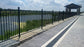 ACO K200 channel drain in a waterfront paver promenade
