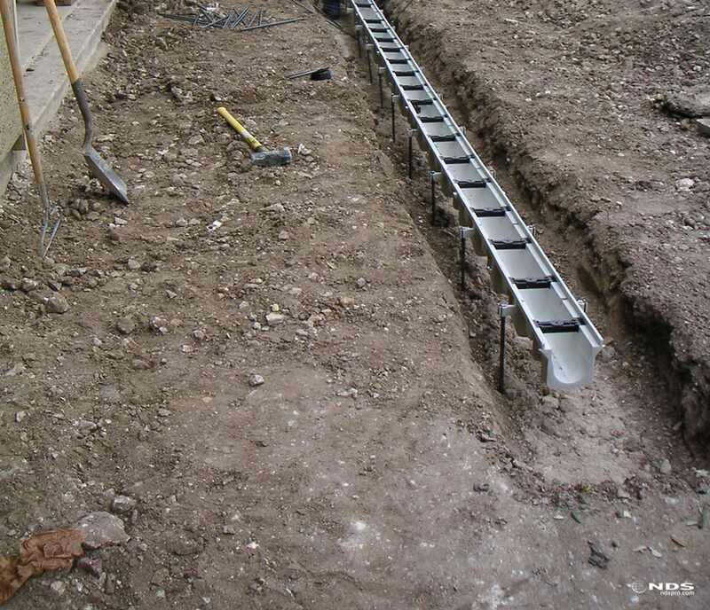 Trench Drain Kit - Commercial Grade - H20 Load Rating - Iron Grates - 48" Long Channel