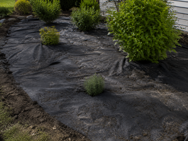 Geo fabric for house landscaping
