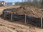 Silt fence used at construction site