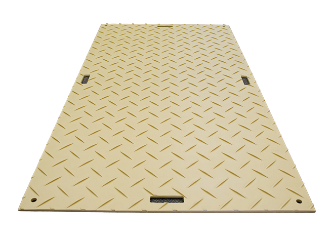 Hardscape Protection Mats - 4' x 8' - Tan