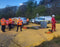 Workers on heavy-duty GroundGuards ground protection mats
