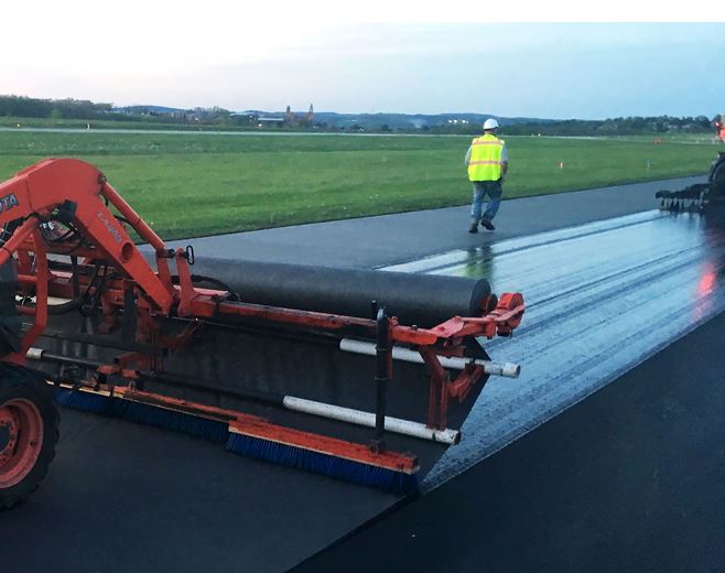 Louisiana LADOTD - Type B Paving Fabric - 1019M00080 - 10.5' x 360' - P4598-10.5
