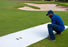 Blue Gator - Ground Protection Mat - 3' x 8' - Rubber - Black