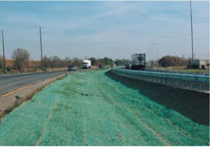 Compost Blanket Erosion Control Mat