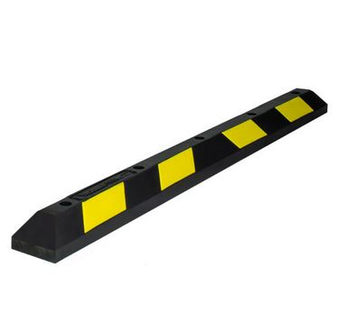 Rubber Wheel Stops - 72" L x 6" W x 4" H